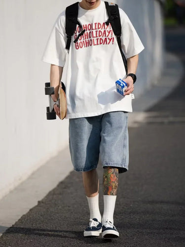 Short Baggy Homme Denim