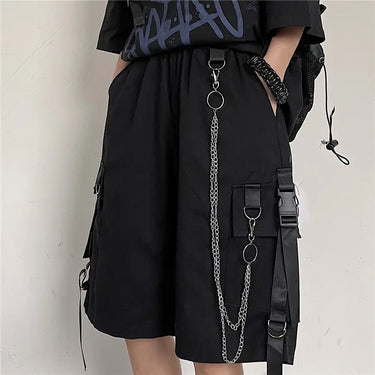 Short Oversize Homme Noir