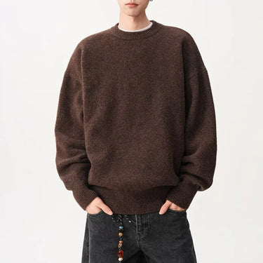 Sweat Oversize Homme Marron