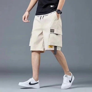 Short Large Homme Beige