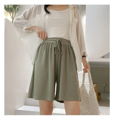 Short Large Fluide Femme