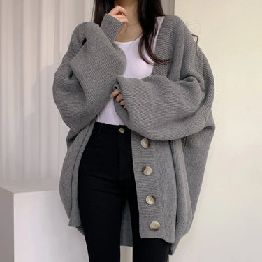 Cardigan Oversize Femme Long
