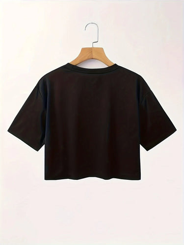 T-Shirt Oversize Court Noir
