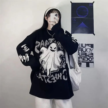 Sweat Oversize Femme Motif