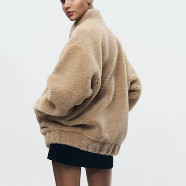 Manteau Polaire Oversize Femme