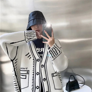 Cardigan Imprimé Femme