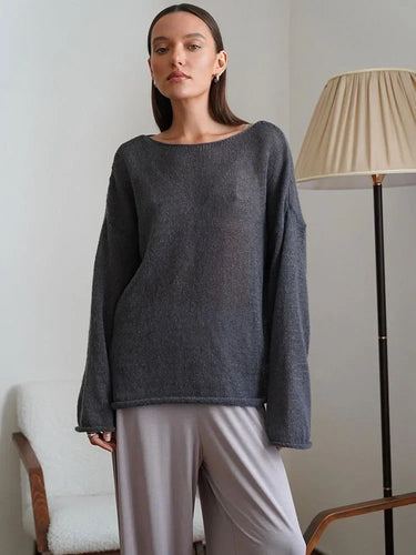 Pull Oversize Femme Fin