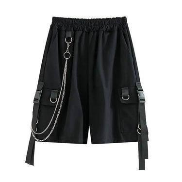 Short Oversize Homme Noir
