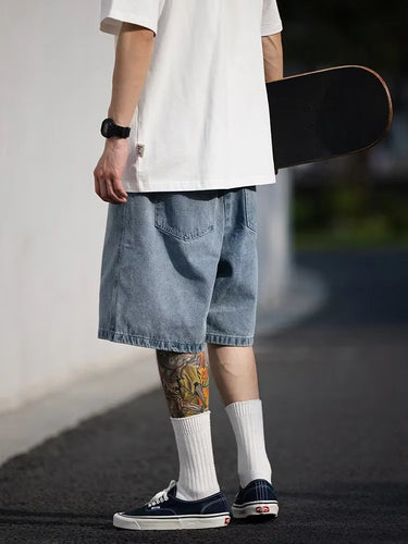Short Baggy Homme Denim