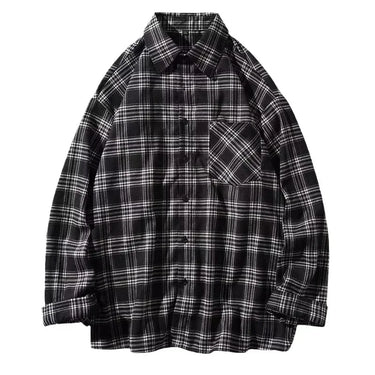 Chemise Ample Homme Noir