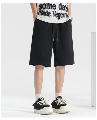 Short Large Homme Noir