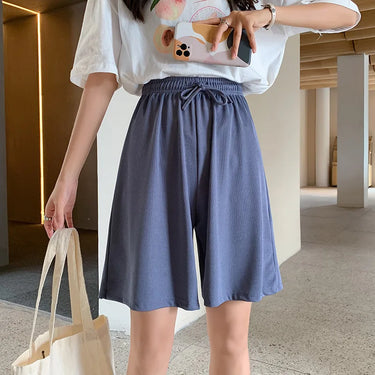 Short Large Fluide Femme