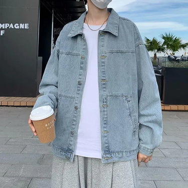 Veste Denim Oversize Homme