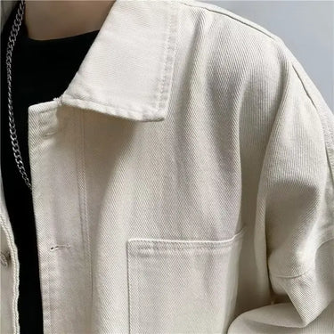 Veste Oversize Homme Blanc