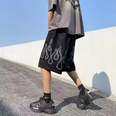 Short Baggy Homme Motif