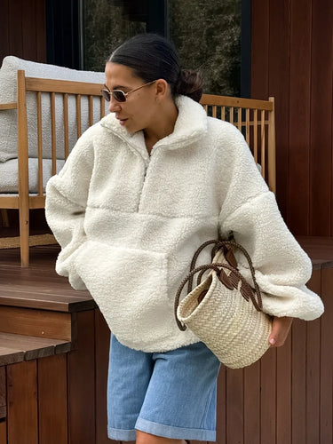 Manteau Oversize Femme Chaud