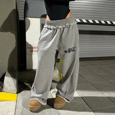 Jogging Femme Ceinture Large