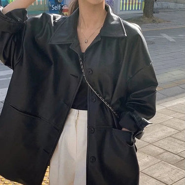 Veste Oversize Femme Mi Longue