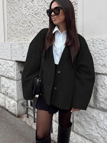 Manteau Blazer Oversize Femme