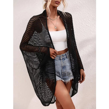 Cardigan Oversize Femme Crochet