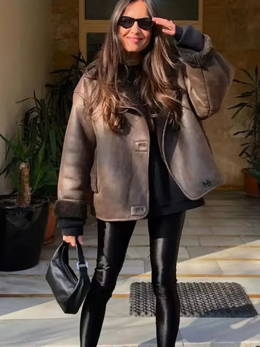 Manteau Oversize Epais