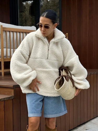 Manteau Oversize Femme Chaud