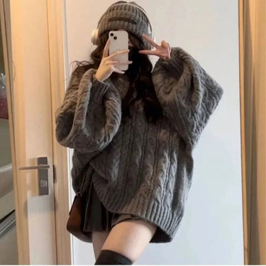 Pull Oversize Femme Hiver