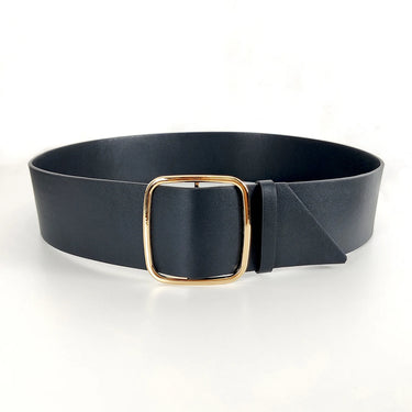 Ceinture Large Boucle Carrée