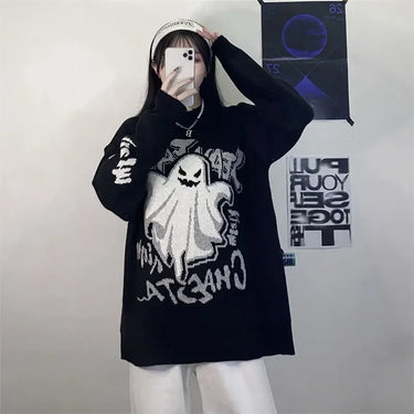 Sweat Oversize Femme Motif
