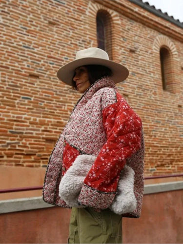 Veste Oversize Fleur