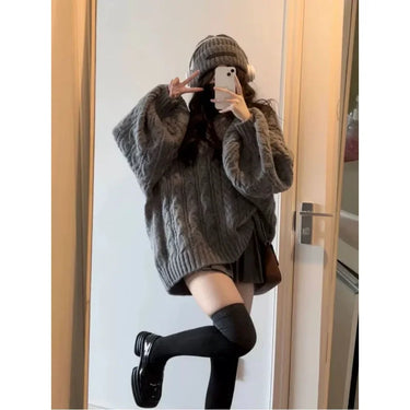 Pull Oversize Femme Hiver