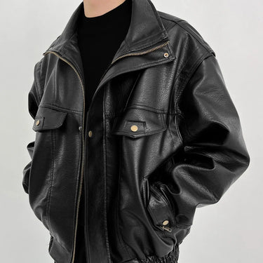 Veste Oversize Homme Cuir