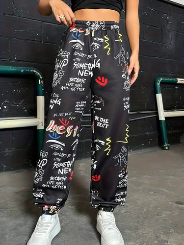 Jogging Large Imprimé