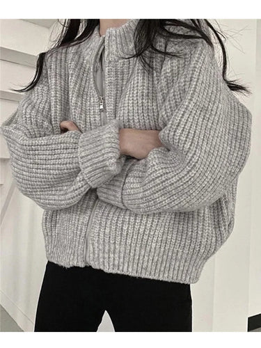 Pull Cardigan Oversize Femme