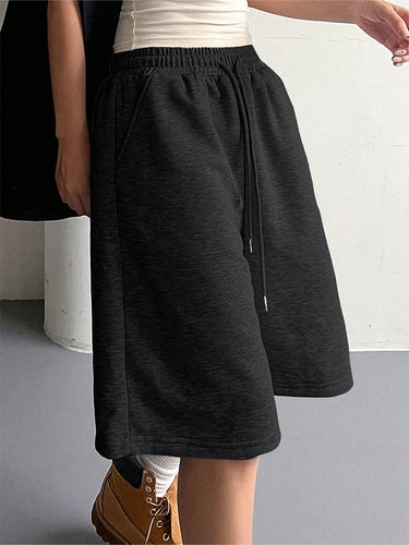 Short Large Femme Noir